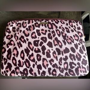 Kate Spade | Laptop sleeve | Pink leopard